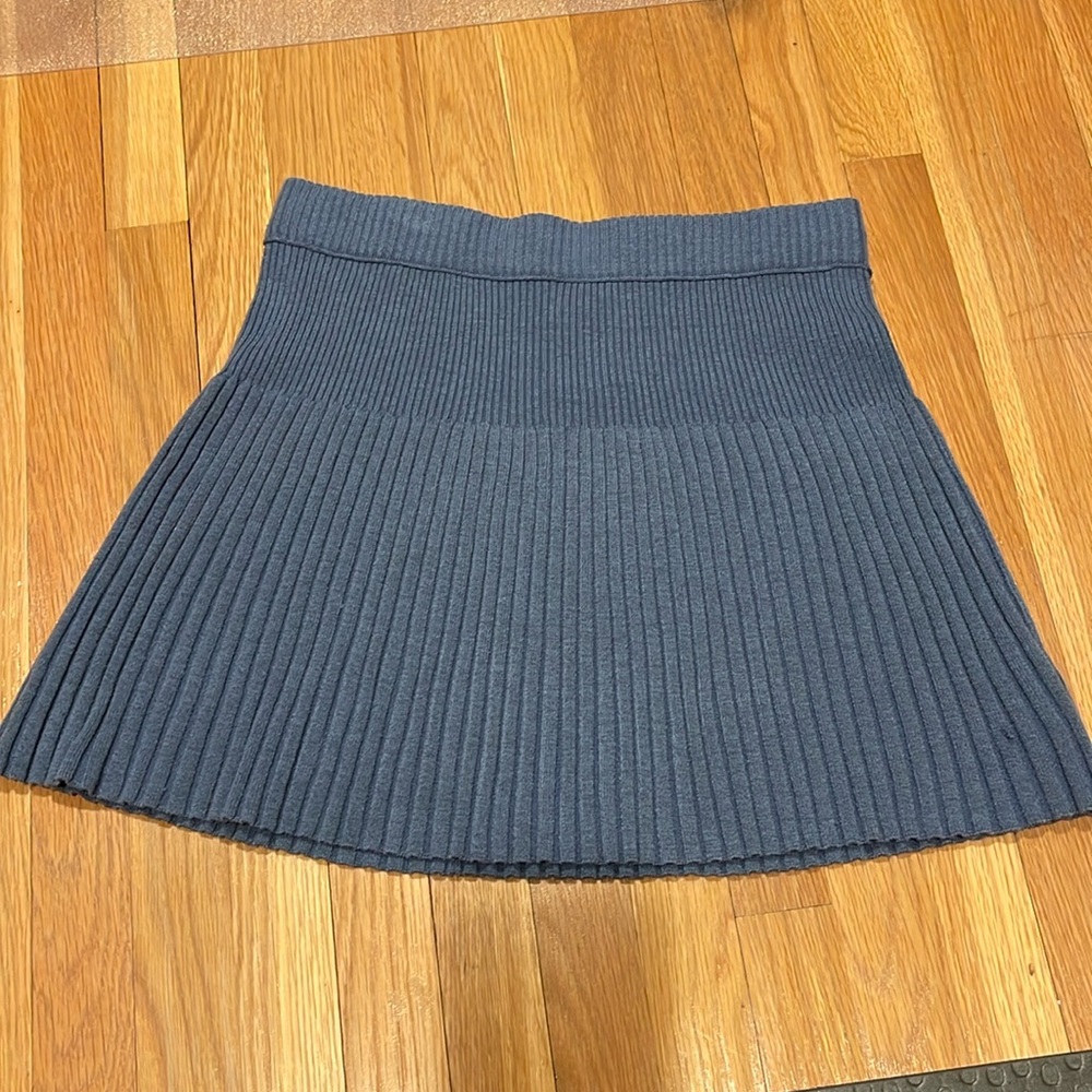 Aerie Take Charge Wool Blend Ribbed Sweater Knit Skirt. Never worn